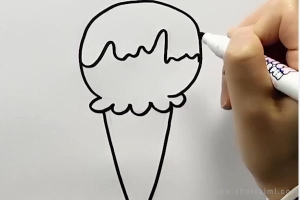 冰激凌简笔画怎么画 冰激凌简笔画好看