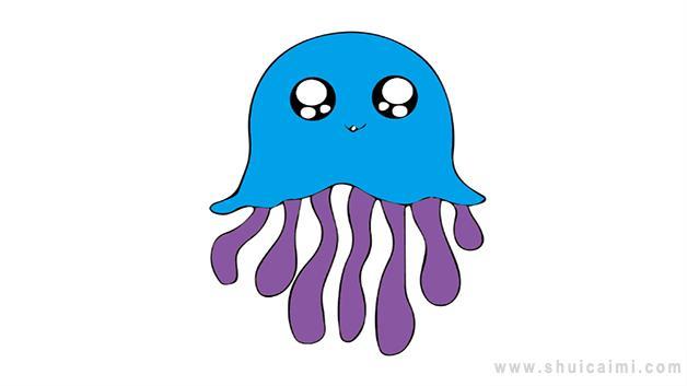 海底生物简笔画怎么画 海底生物简笔画画法