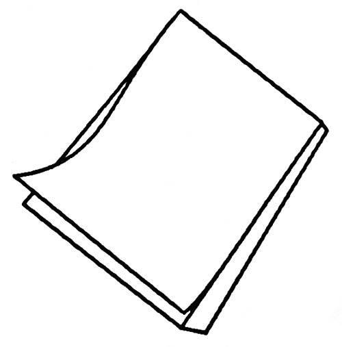 作业本简笔画图片大全 作业本简笔画图片大全带颜色