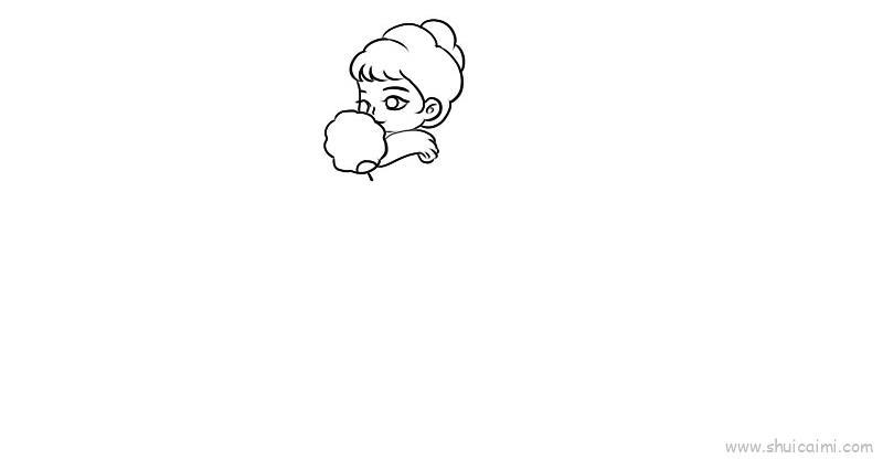 古风少女人物儿童画怎么画 古风少女人物简笔画简单又好看