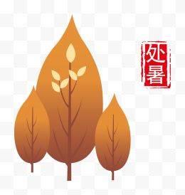 处暑简笔画带颜色大全 处暑简单怎么画