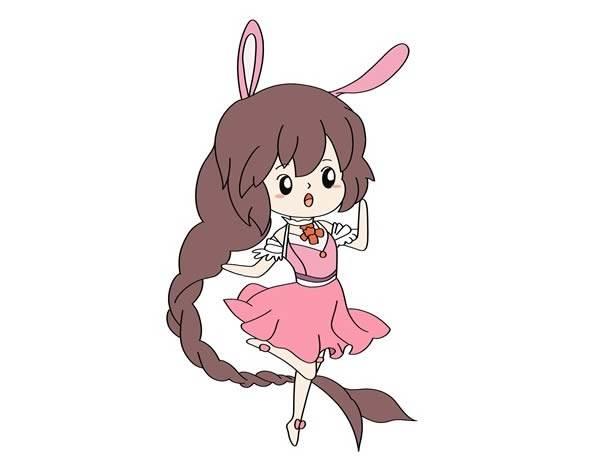 小舞简笔画 小舞简笔画可爱Q版