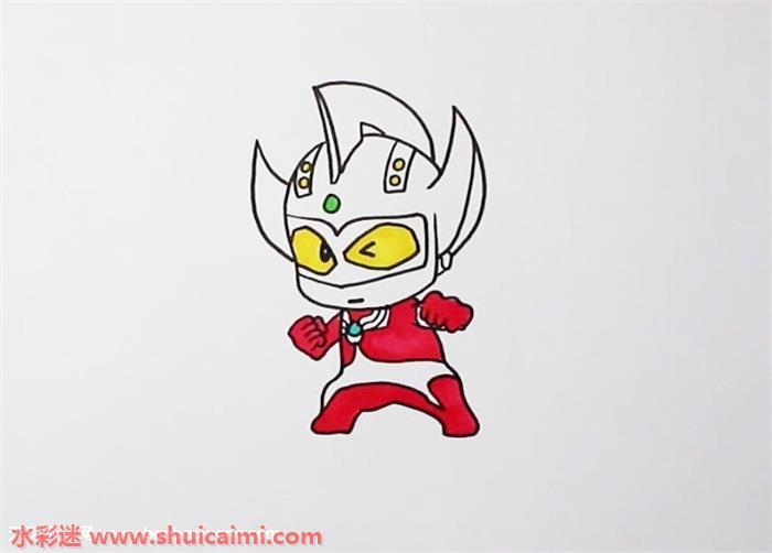 泰罗奥特曼怎么画 泰罗奥特曼简笔画简单好看