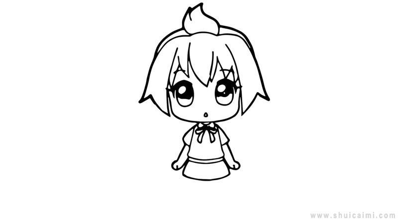 小女生简笔画怎么画 小女生简笔画简单