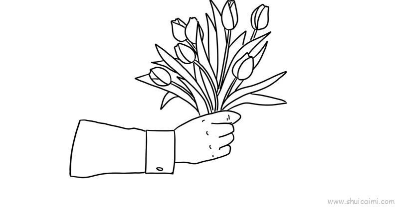 给妈妈儿童画怎么画 给妈妈简笔画步骤