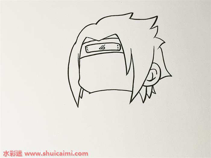 佐助怎么画 佐助简笔画画法