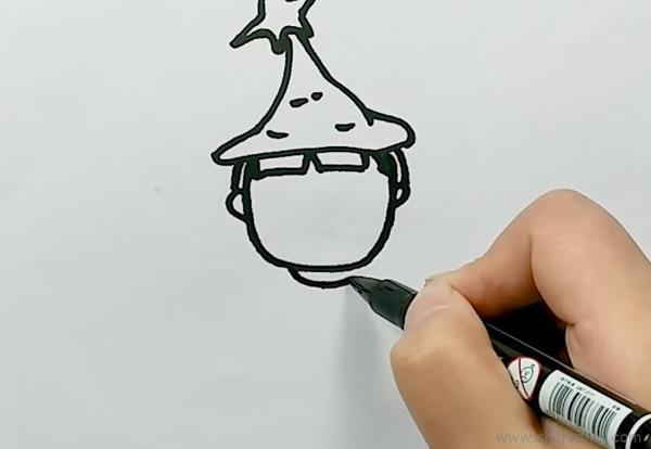 可爱小女巫儿童画怎么画 可爱小女巫简笔画好看