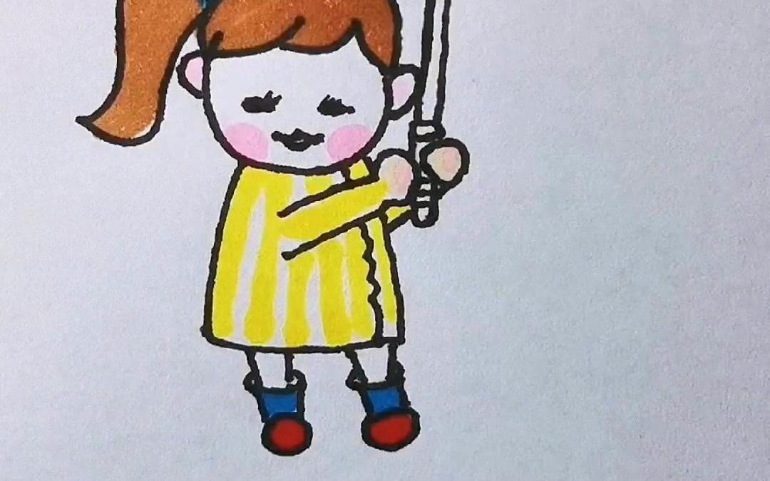 姐姐简笔画 姐姐简笔画头像