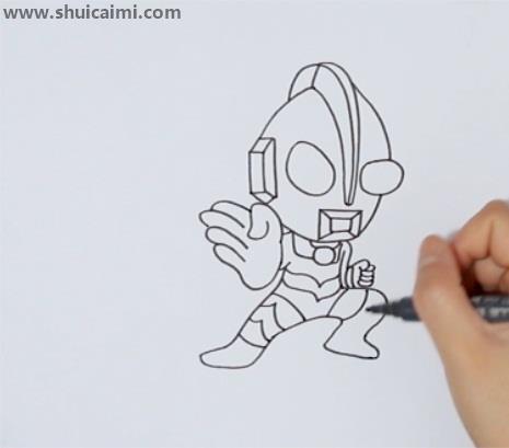 奥特曼简笔画怎么画 奥特曼简笔画步骤