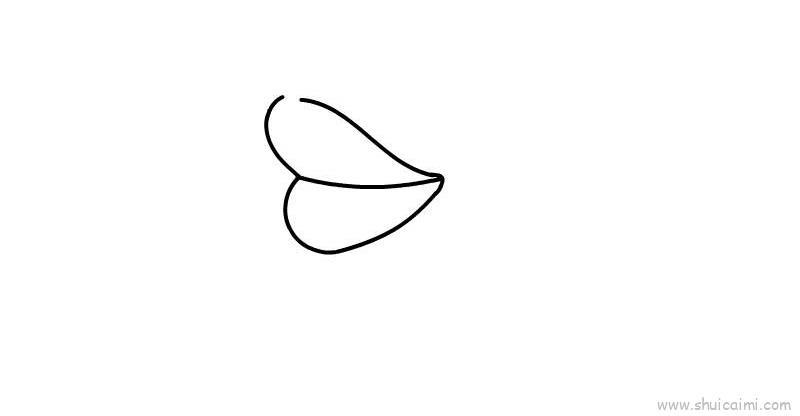 嘴巴儿童画怎么画 嘴巴简笔画顺序