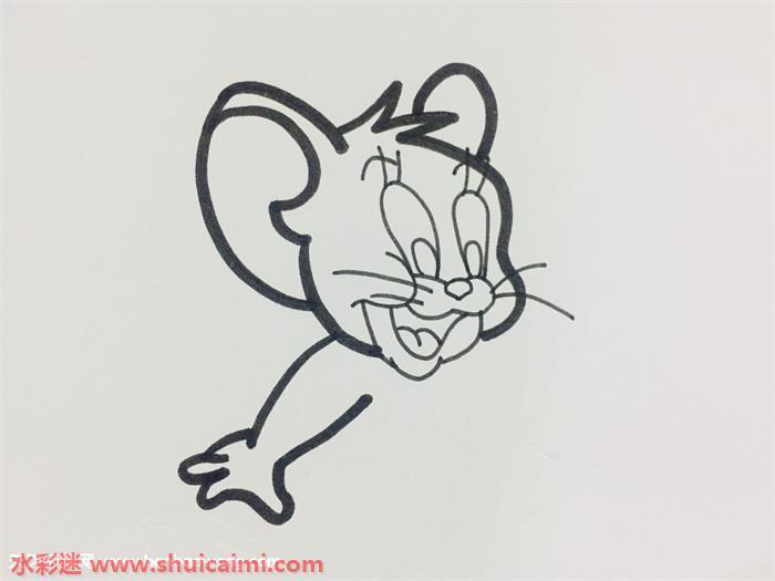 老鼠杰瑞怎么画 老鼠杰瑞简笔画简单好看