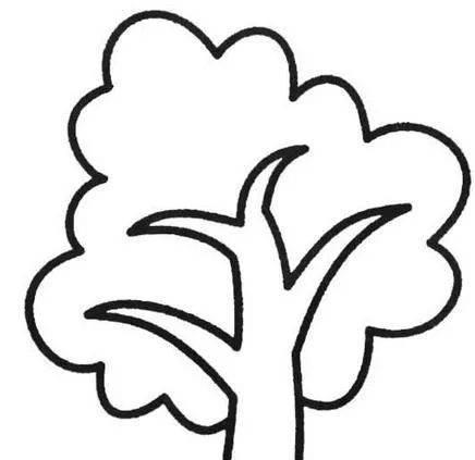 简笔画树 简笔画树怎么画简单又好看
