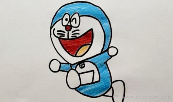 哆啦A梦简笔画怎么画 哆啦A梦简笔画图片大全