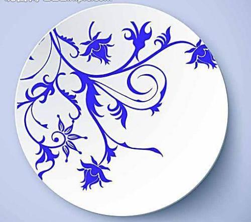 青花瓷简笔画 青花瓷简笔画图片大全