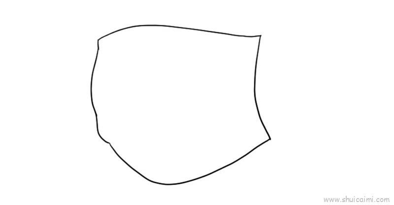 口罩图解儿童画怎么画 口罩图解简笔画画法