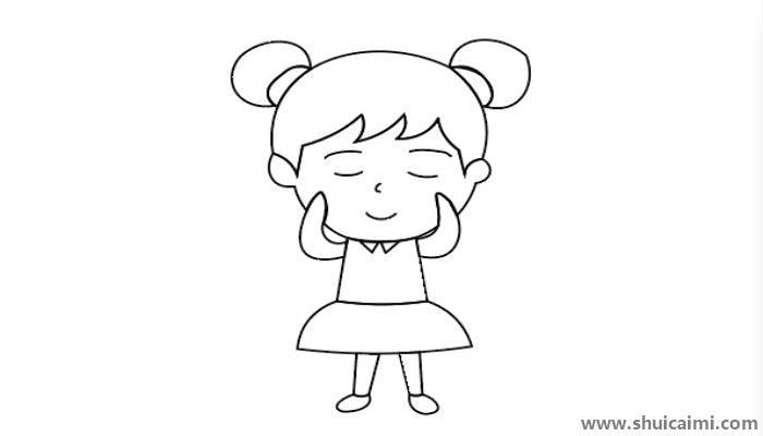 保护视力简笔画怎么画 保护视力简笔画简单