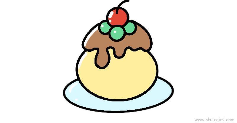 美食儿童画怎么画 美食简笔画图片