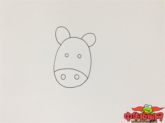斑马图怎么画 斑马图简笔画简单彩色