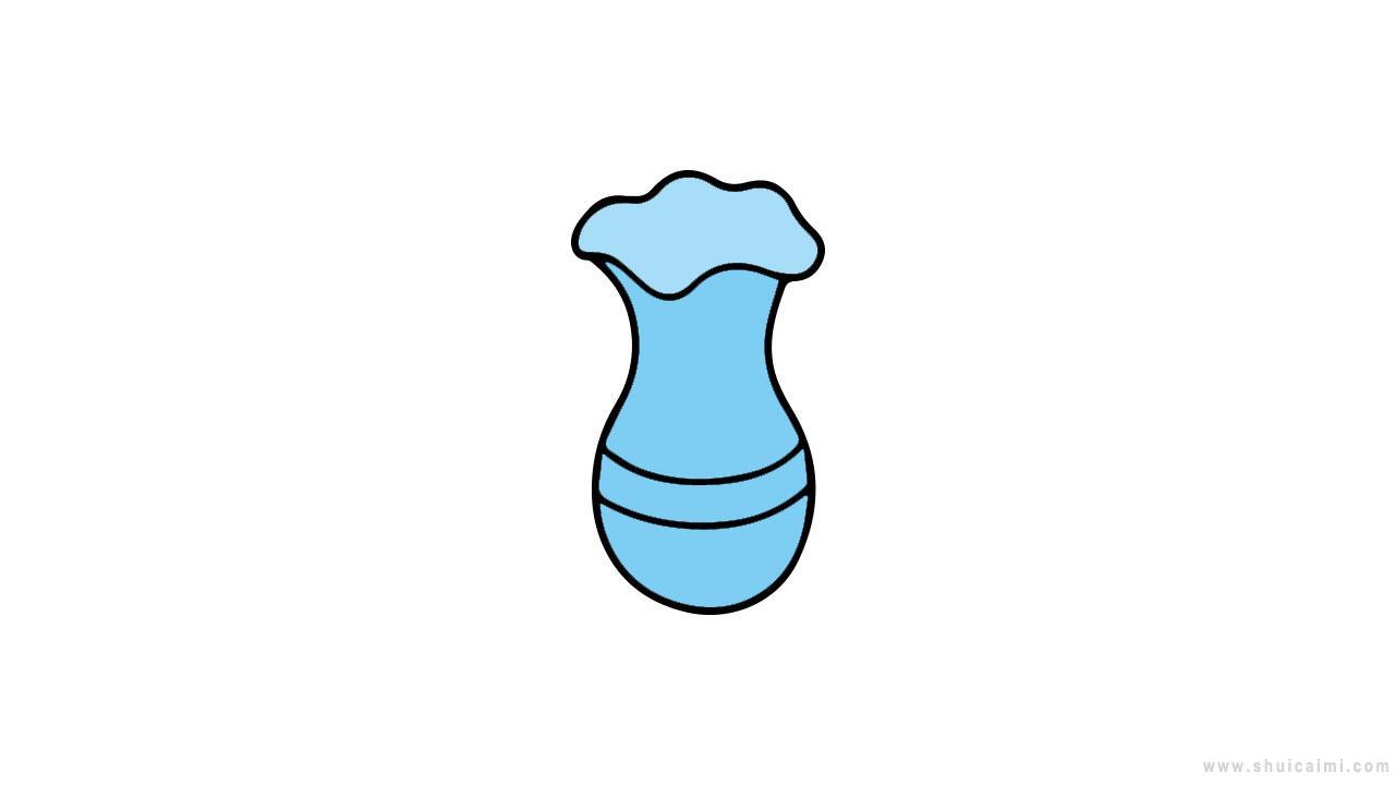 花瓶简笔画怎么画 花瓶简笔画图片