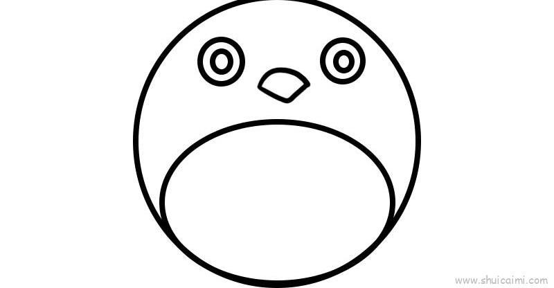 企鹅儿童画怎么画 企鹅简笔画步骤