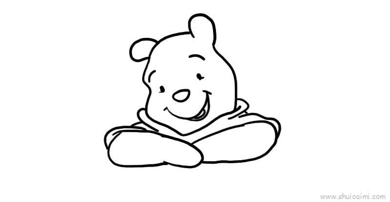 维尼熊儿童画怎么画 维尼熊简笔画顺序