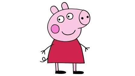 佩奇简笔画 佩奇简笔画画法