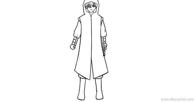 刺客伍六七儿童画怎么画 刺客伍六七简笔画简单又好看