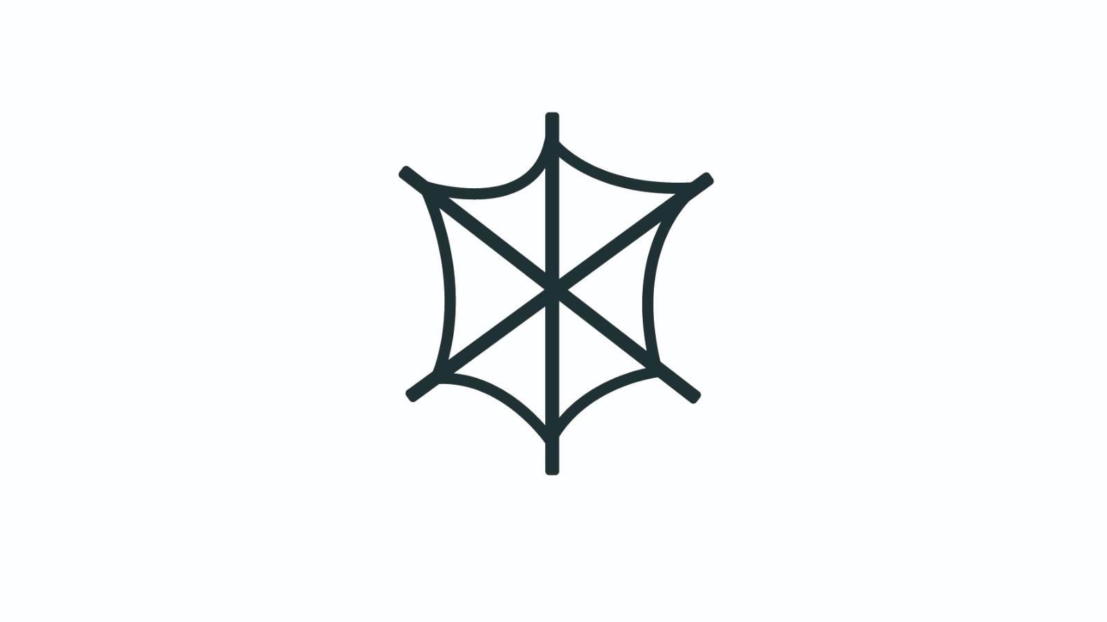 蜘蛛网简笔画 蜘蛛网简笔画图片大全