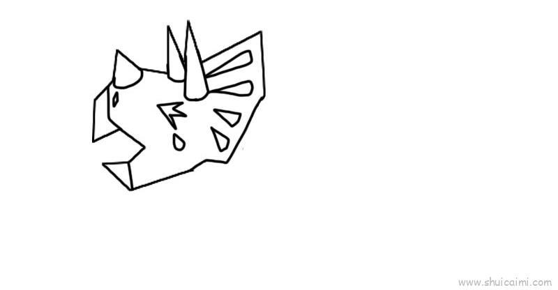 恐龙儿童画怎么画 恐龙简笔画画法