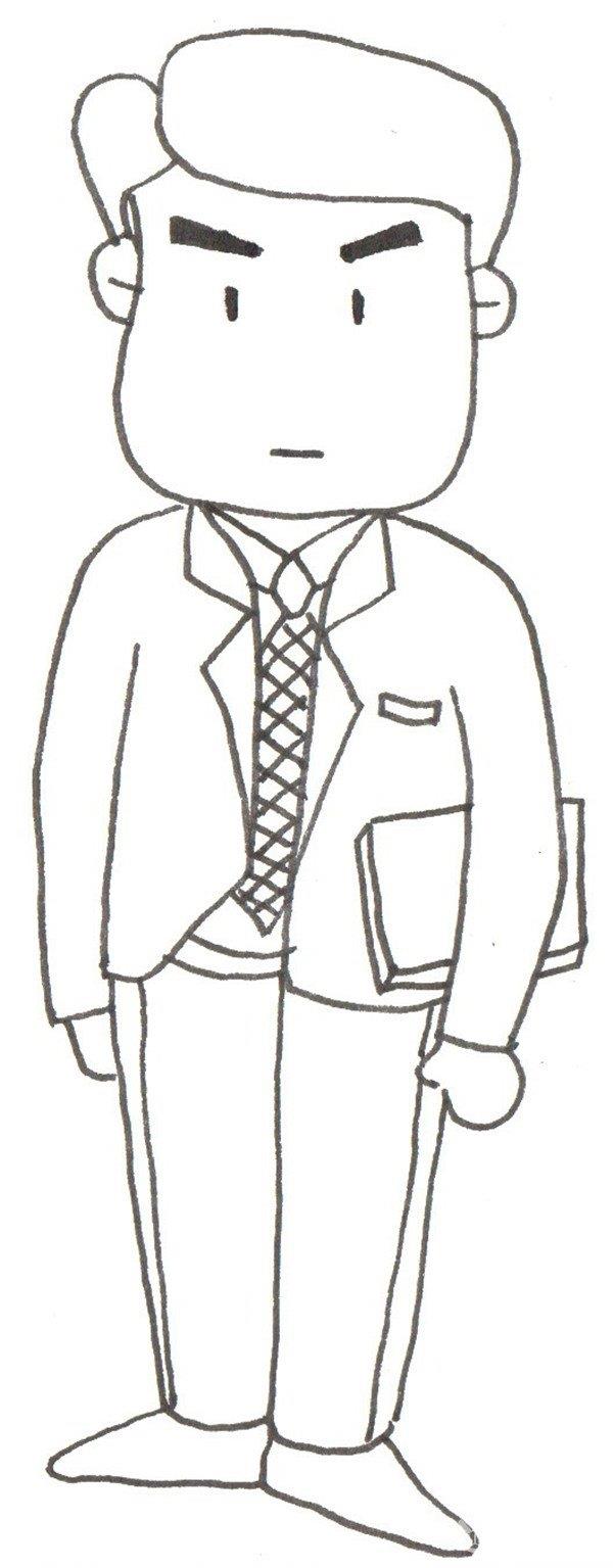 我们这一家简笔画怎么画 我们这一家简笔画画法