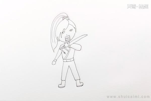 荆轲简笔画怎么画 荆轲简笔画简单又好看