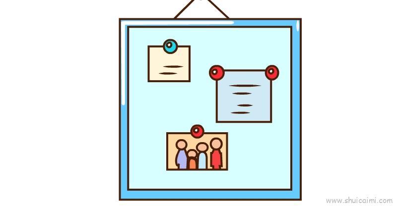 小黑板儿童画怎么画 小黑板简笔画好看