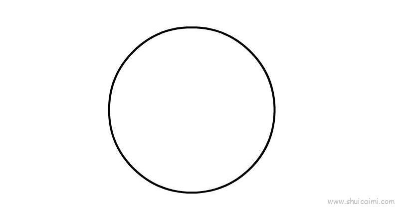 盘子儿童画怎么画 盘子简笔画顺序