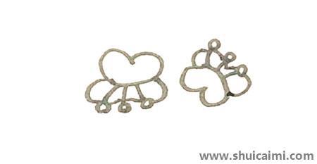 蝴蝶兰儿童简笔画