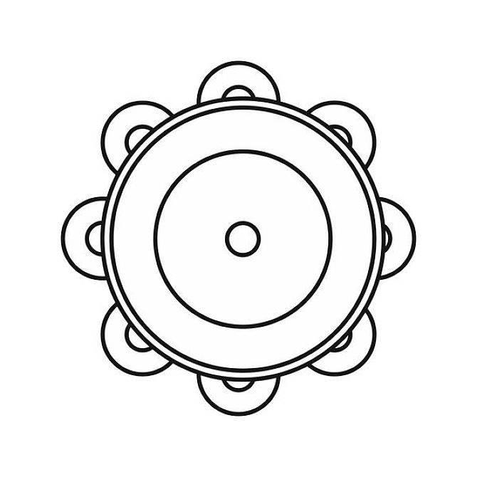 盘子简笔画 盘子简笔画彩色