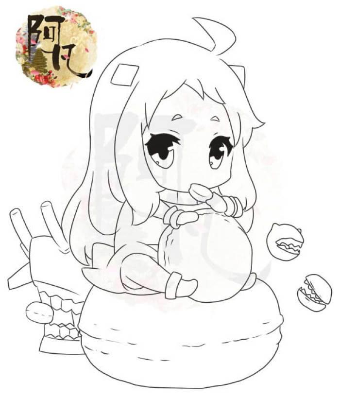 漫画人物简笔画 漫画人物简笔画女生