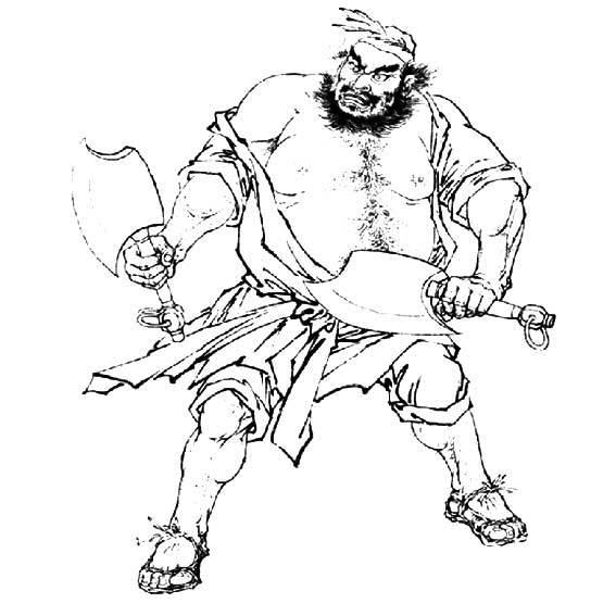 李逵简笔画 李逵简笔画简单