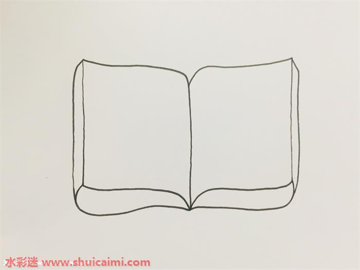 手抄报书本怎么画 手抄报书本简笔画图片带颜色