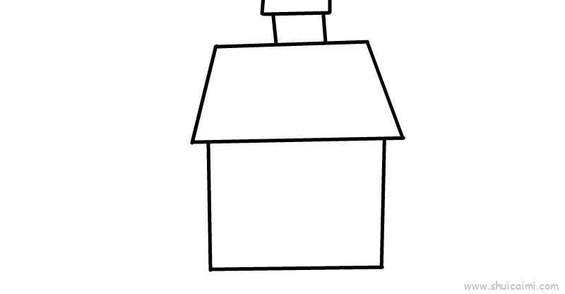 房子儿童画怎么画 房子简笔画顺序