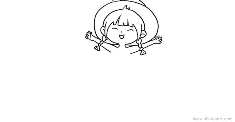 儿童节奔跑儿童画怎么画 儿童节奔跑简笔画简单又好看