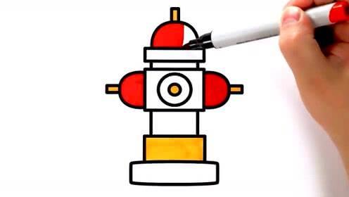 消防栓简笔画 消防栓简笔画彩色