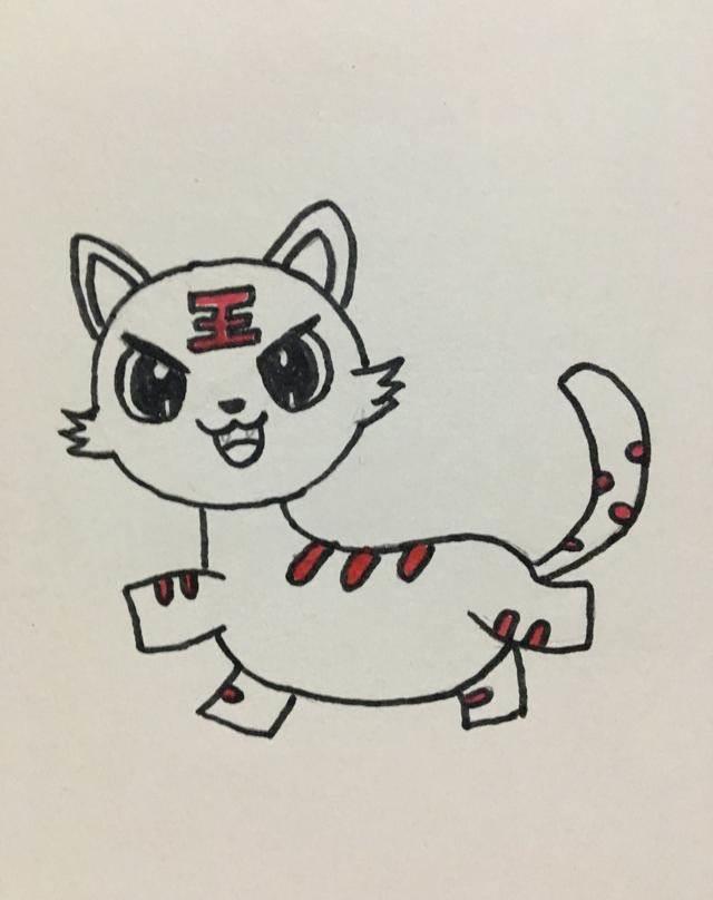老虎简笔画 老虎简笔画霸气
