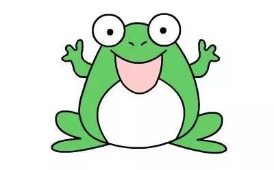 小青蛙简笔画图片大全 青蛙卡通简笔画图片