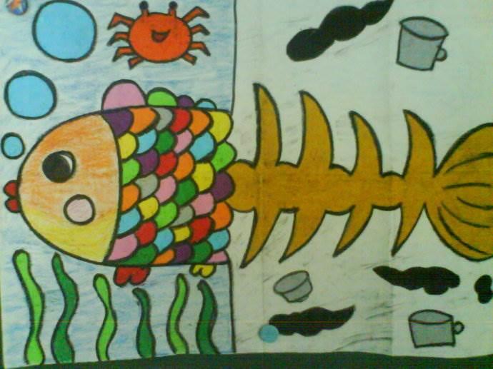 鱼的简笔画 鱼的简笔画简单