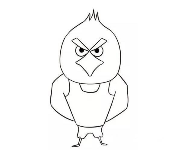 老鹰简笔画 老鹰简笔画简单