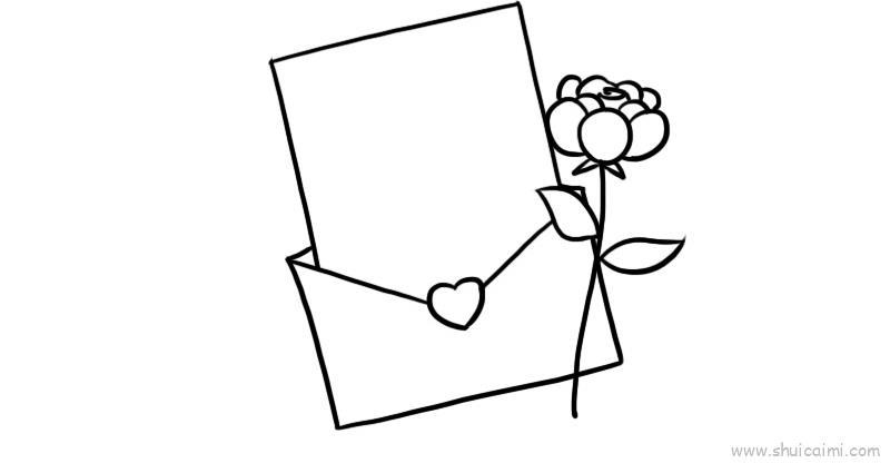 感恩节贺卡儿童画怎么画 感恩节贺卡简笔画步骤