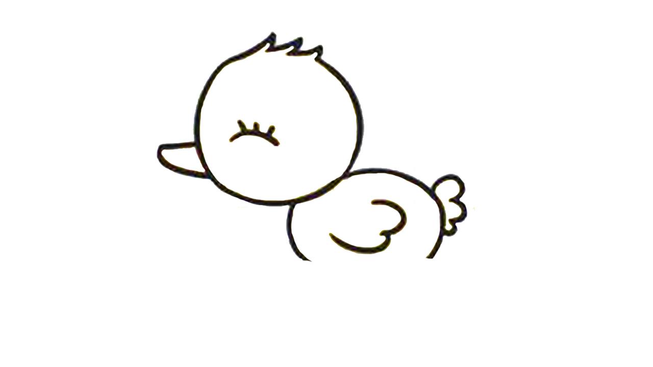 鸭子简笔画怎么画 鸭子简笔画好看