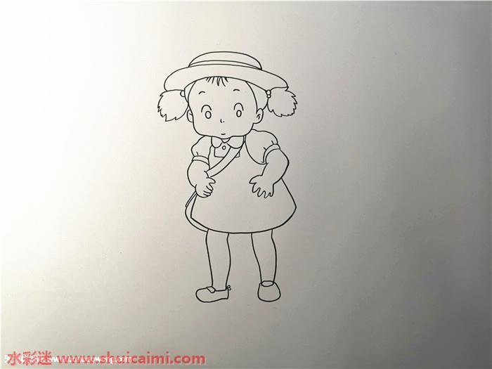 小梅怎么画 小梅简笔画漂亮