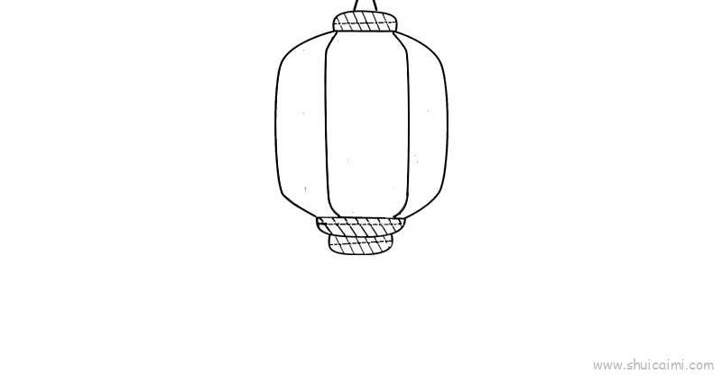 灯笼儿童画怎么画 灯笼简笔画画法