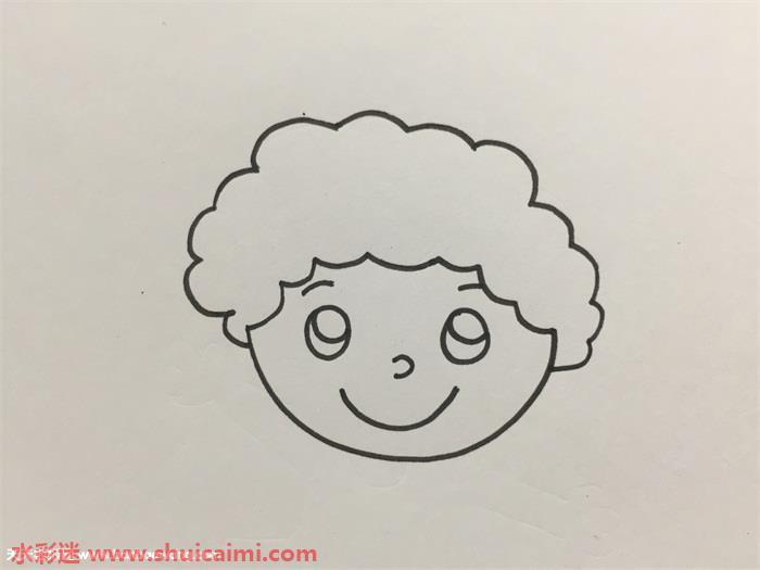 小男孩怎么画 小男孩简笔画步骤